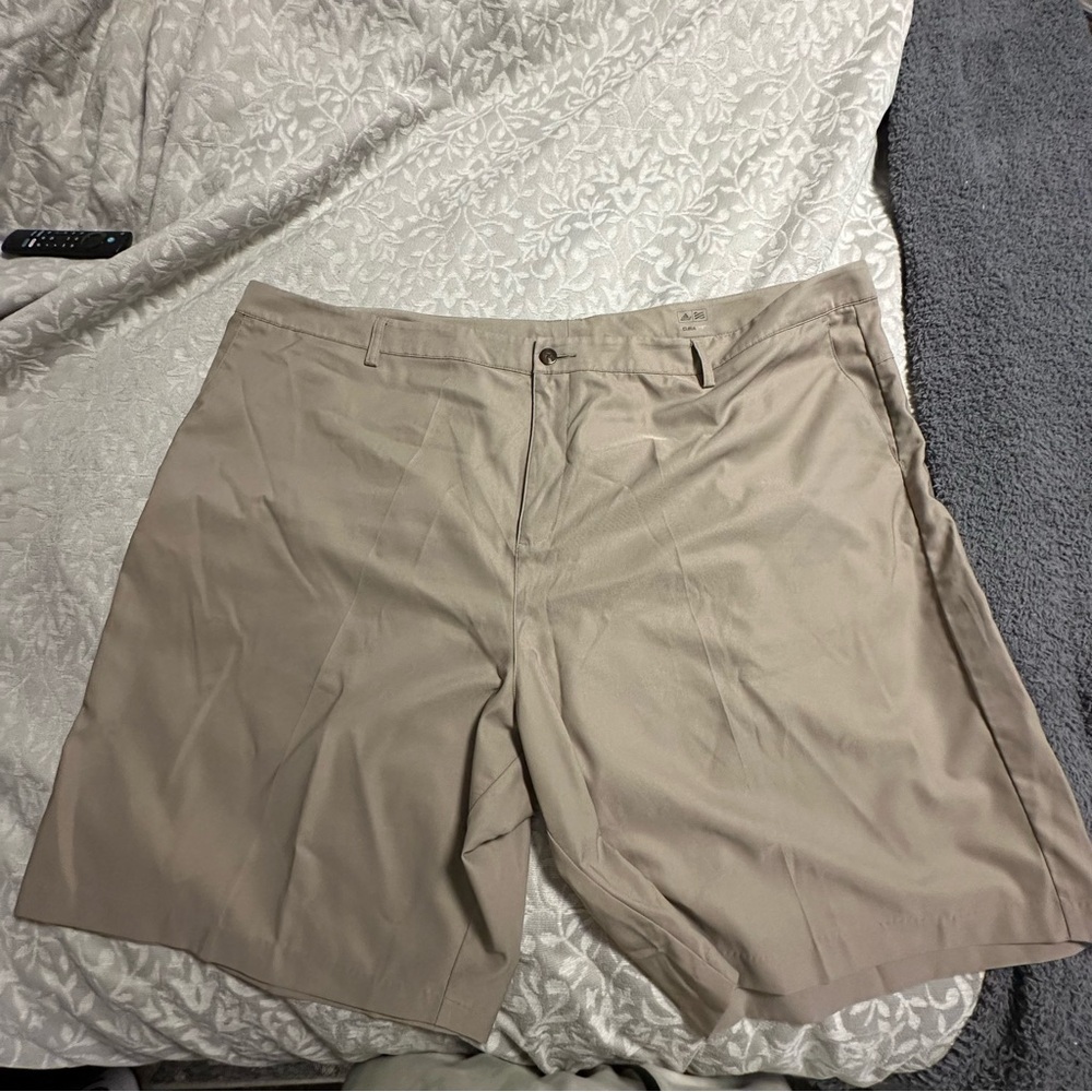 Adidas Climalite Golf Shorts Men’s 52 Khaki